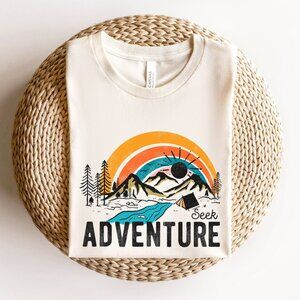 Seek Adventure Shirt – Perfect Tee for Travel & Outdoor Lovers 🌍🏕️✨